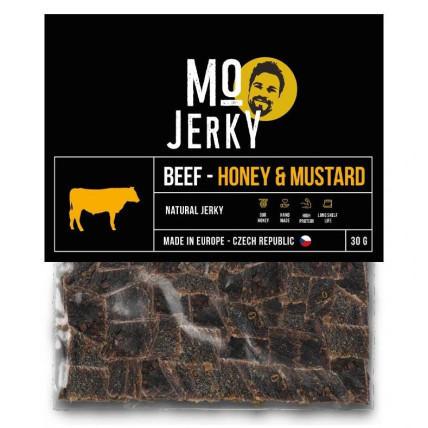 Sušené maso - hovězí jerky Medovo-hořčicové 30 g